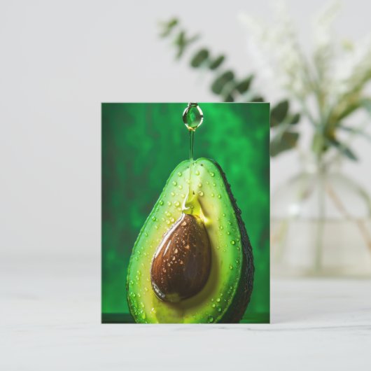 Avocado, Postüberquerung Postkarte (Stehend Vorderseite)