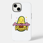 Avocado Power Case-Mate iPhone Hülle (Rückseite)