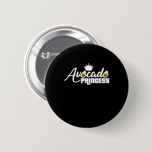 Avocado Princess Button (Vorne & Hinten)