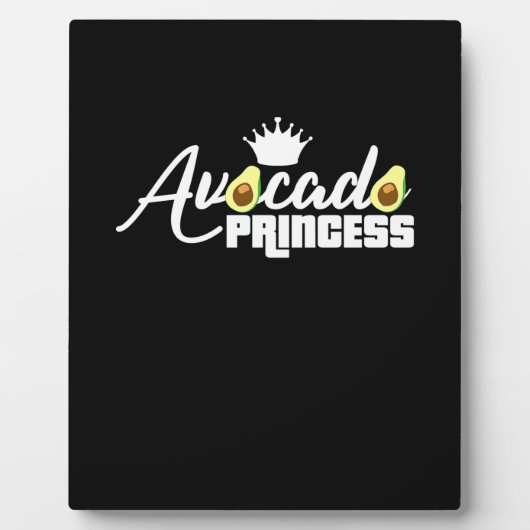 Avocado Princess Fotoplatte (Vorderseite)