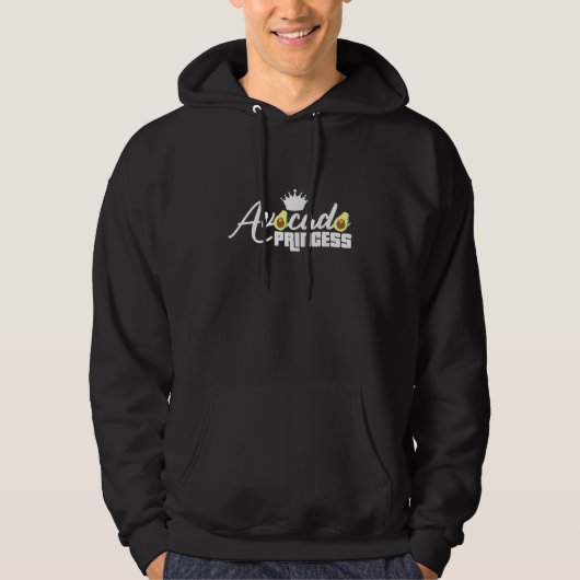 Avocado Princess Hoodie (Vorderseite)
