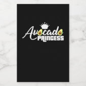 Avocado Princess Lebensmitteletikett (Einzelnes Label)