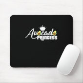 Avocado Princess Mousepad (Mit Mouse)