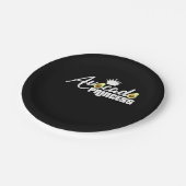 Avocado Princess Pappteller (Schrägansicht)