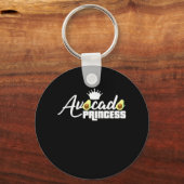 Avocado Princess Schlüsselanhänger (Vorderseite)