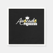 Avocado Princess Serviette (Vorderseite)