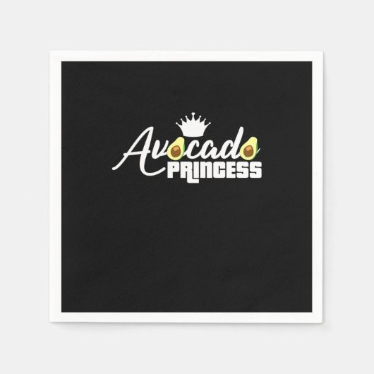 Avocado Princess Serviette (Vorderseite)
