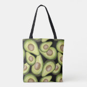 "Avocado"-Print-Tasche Tasche (Rückseite)