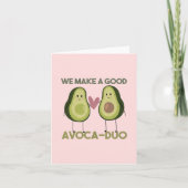 Avocado Pun: Wir machen ein gutes Avoca-duo (Vorderseite)