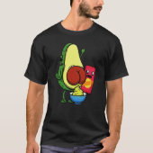 Avocado Pun Wordplay Healthy Eating Habit Vegan Ve T-Shirt (Vorderseite)
