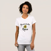 Avocado Queen legt Wert darauf, die Queen mit ihre T-Shirt (Vorne ganz)