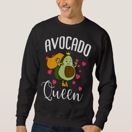 Avocado Queen Sweatshirt (Vorderseite)