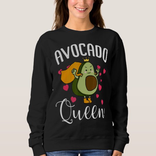 Avocado Queen Sweatshirt (Vorderseite)