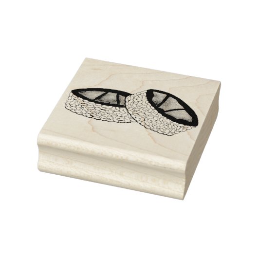 Avocado Roll Japanese Food Rice Sushi Restaurant Gummistempel (Stempel)