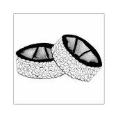 Avocado Roll Japanese Food Rice Sushi Restaurant Gummistempel (Prägung)