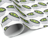 Avocado Roll Japanisches Restaurant Sushi Food Fei Geschenkpapier (Rolleneckpunkt)