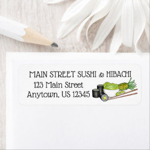 Avocado Rolls Wasabi Sushi Japanisches Essen Abend