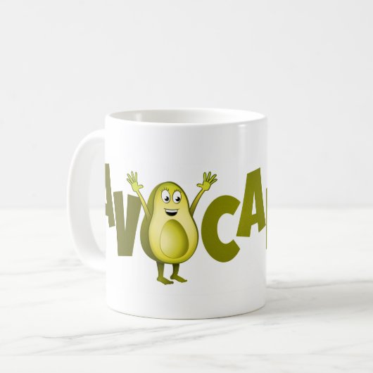 Avocado’s  kaffeetasse (Vorderseite Links)