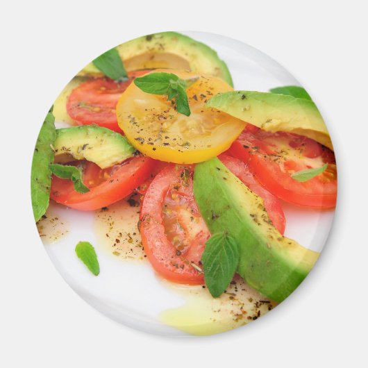 Avocado Salad Magnet (Vorne)