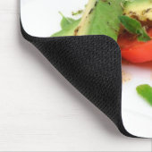 Avocado-Salat und Oliven Mousepad (Ecke)