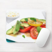 Avocado-Salat und Oliven Mousepad (Mit Mouse)