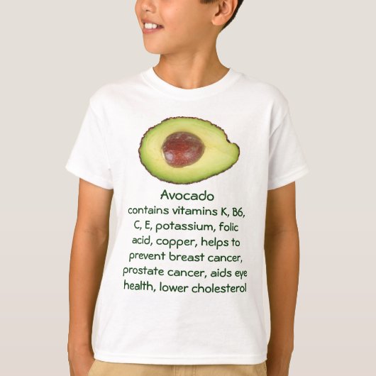 Avocado scherzt Shirt (Vorderseite)
