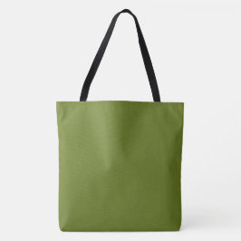 Avocado Schlichte Farbe Tasche
