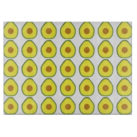 Avocado Schneidebrett (Vorderseite)