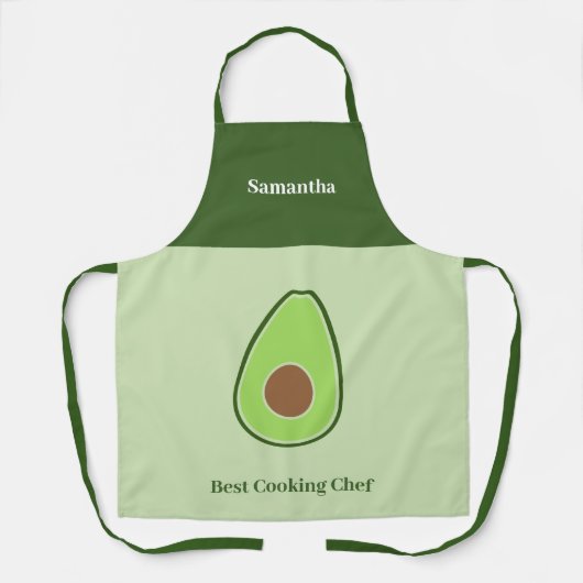 Avocado Schürze (Vorderseite)