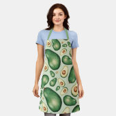 Avocado Schürze (Getragen)