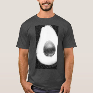 Avocado schwarz-weiß T-Shirt