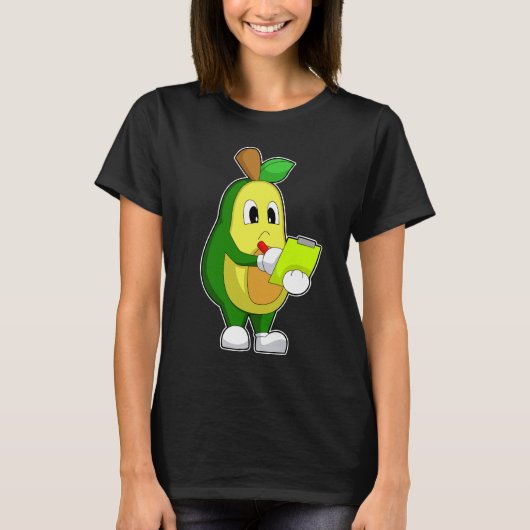 Avocado Secretary Note T-Shirt (Vorderseite)