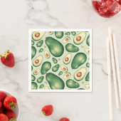 Avocado Serviette (Beispiel)