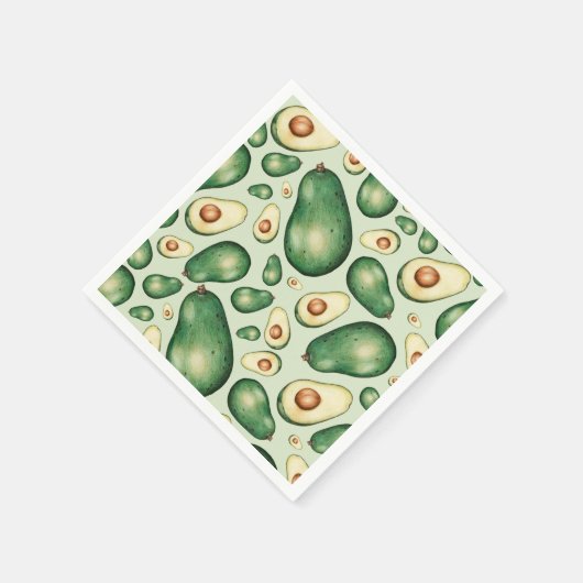 Avocado Serviette (Ecke)