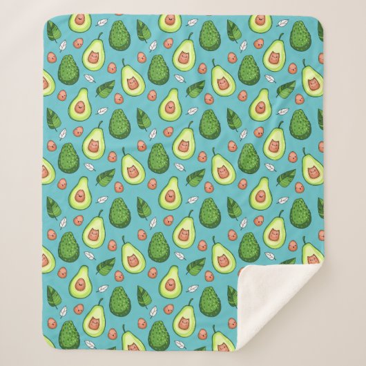 Avocado Sherpa Blanket Sherpadecke (Vorderseite)