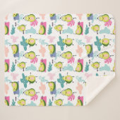 Avocado Sherpa Blanket Sherpadecke (Vorderseite (Horizontal))