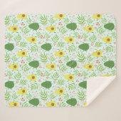 Avocado Sherpa Blanket Sherpadecke (Vorderseite (Horizontal))