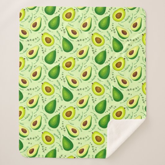 Avocado Sherpadecke (Vorderseite)