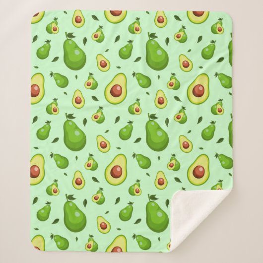 Avocado Sherpadecke (Vorderseite)