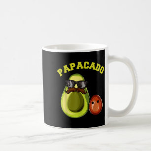 Avocado-Shirt für Männer, Papacado Schwangerschaft Kaffeetasse