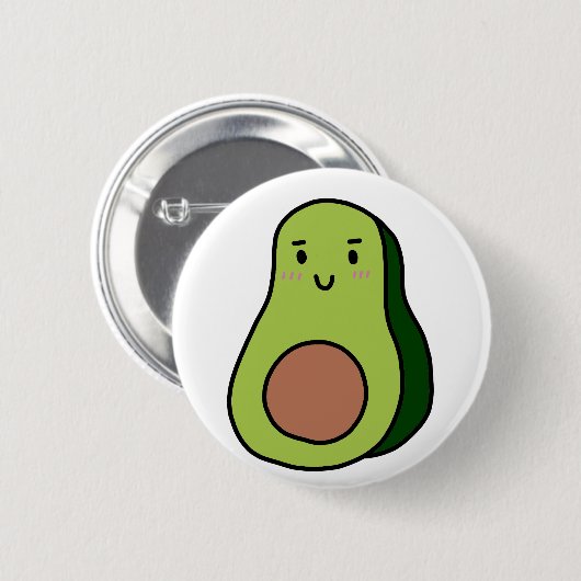 AVOCADO-Shirts, Zusätze, NIEDLICH! Button (Vorne & Hinten)