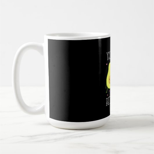 Avocado Sie sind meine bessere Hälfte Kaffeetasse (Links)