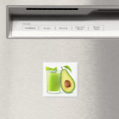 Avocado Smoothie Magnet (In Situ (Geschirrspüler))