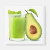 Avocado Smoothie Magnet (Vorne)