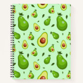 Avocado Spiral Notebook Notizblock (Vorderseite)