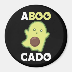 Avocado Spirit for Halloween Funny Avocados Magnet