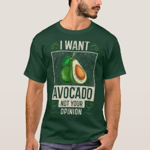 Avocado Sprichwort Funny T-Shirt