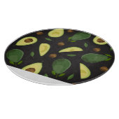 Avocado-Stoff-Set Schneidebrett (Ecke)