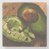 Avocado Stone Untersetzer (Vorderseite)