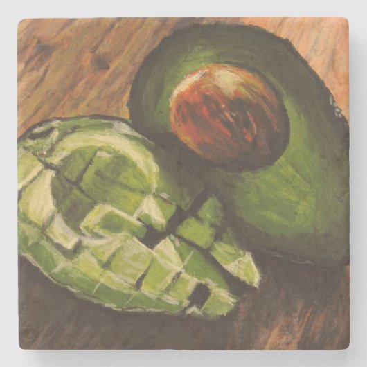 Avocado Stone Untersetzer (Vorderseite)
